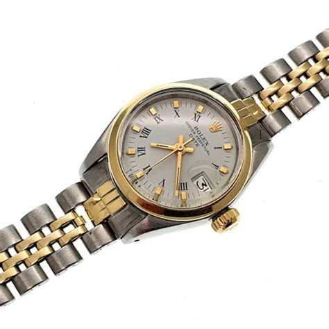 rolex horloge dames zilver